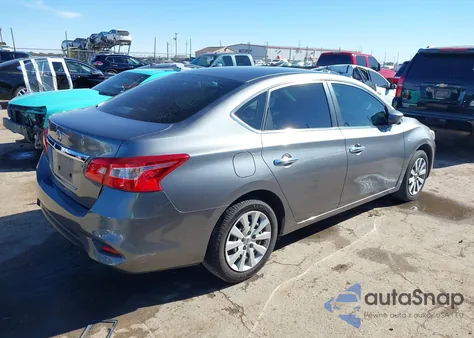 2017 Nissan Sentra S из США, поврежденный, VIN 3N1AB7AP5HY358847